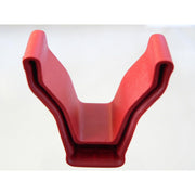 FIAMMA BIKE RACK END CAP IN RED for cycle rack rails end cap V shape 98656-079 Nova - UK Camping And Leisure