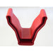 FIAMMA BIKE RACK END CAP IN RED for cycle rack rails end cap V shape 98656-079 UK Camping And Leisure