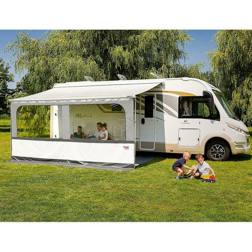 Fiamma Blocker Pro Front Awning Privacy Panel 425cm for F45 F80 F65 Motorhome UK Camping And Leisure