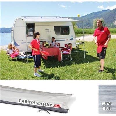 Fiamma Caravan Caravanstore 360 3.6M Xl Awning Royal Blue Fabric 07740E01Q Fiamma - UK Camping And Leisure