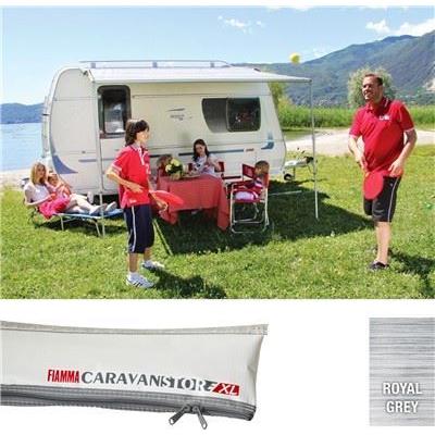 Fiamma Caravan Caravanstore 440 4.4M XL Awning Royal Grey Fabric 07740G01R UK Camping And Leisure