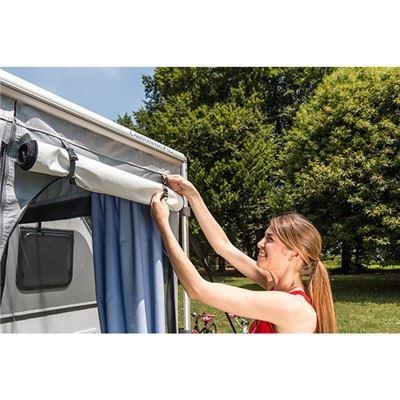 Fiamma Caravanstore Zip Privacy Room 280 Caravan White Grey Vinyl Fabric Fiamma - UK Camping And Leisure