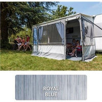 Fiamma Caravanstore Zip Top Only XL 280 with Royal Blue Fabric Caravan