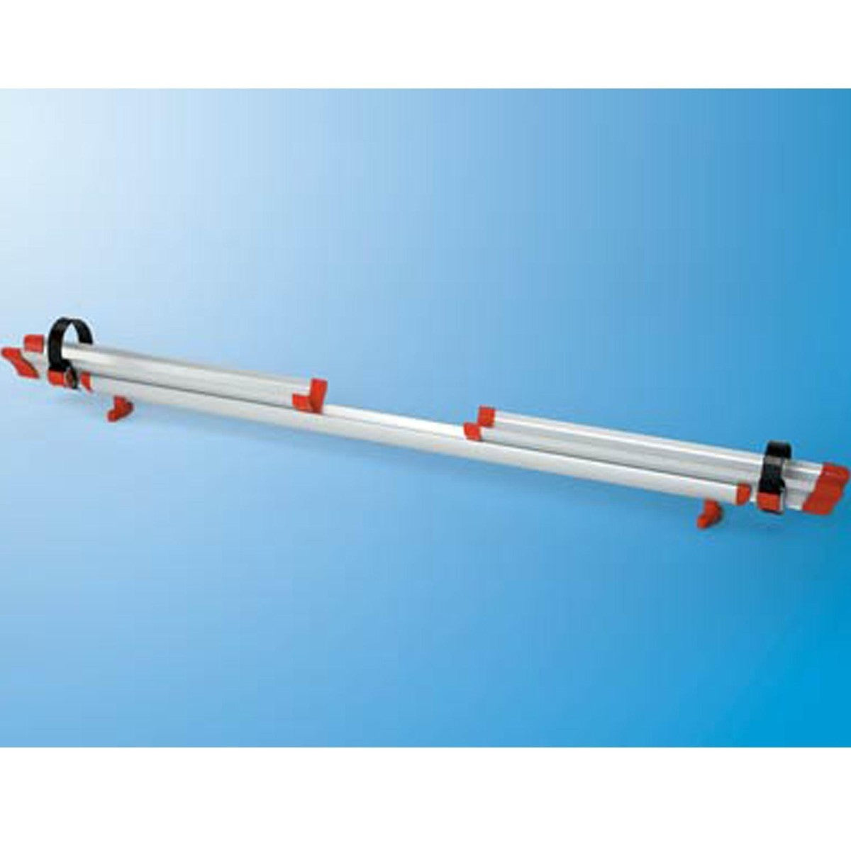 Fiamma Rail Quick 128 Rouge - Rail Porte-Vélo Pour Camping-Car Et Caravane