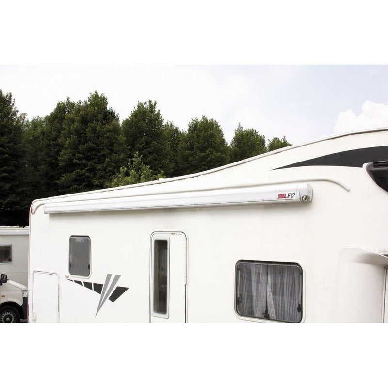 Fiamma Drip Stop 300cm Caravan Motorhome Gutter Door Rain Deflector in White Fiamma - UK Camping And Leisure