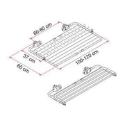 Fiamma Easy Dry Carry Bike Clothes Airer Drying Rack Motorhome Campervan Caravan 06306-01- Fiamma - UK Camping And Leisure