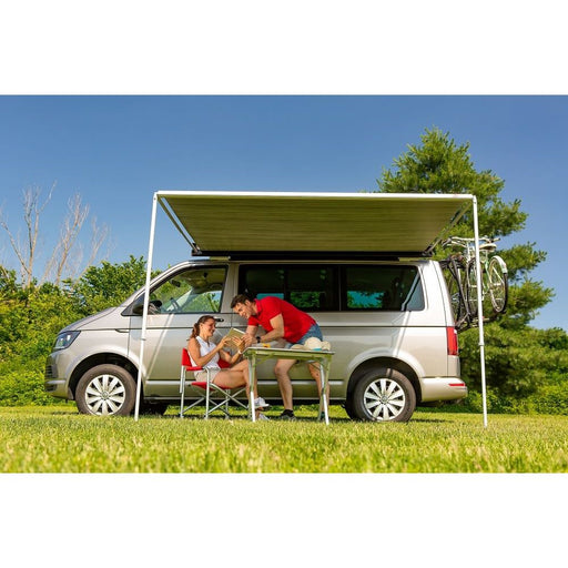 Fiamma F35 Pro Manual Awning 180cm Silver Case Grey Fabric Fiamma - UK Camping And Leisure