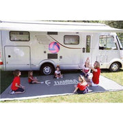 Fiamma F45 L Winch Awning Wind Out 550 Titanium Case Royal Grey Fabric Fiamma - UK Camping And Leisure