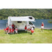 Fiamma F45 S Winch Awning Wind Out 260 Polar White Case Bordeaux Fabric UK Camping And Leisure