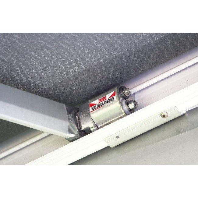 Fiamma F45 S Winch Awning Wind Out 260 Polar White Royal Grey Fabric 06280H01R Fiamma - UK Camping And Leisure