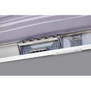 Fiamma F45 S Winch Awning Wind Out 300 Polar White Case Evergreen Fabric Fiamma - UK Camping And Leisure