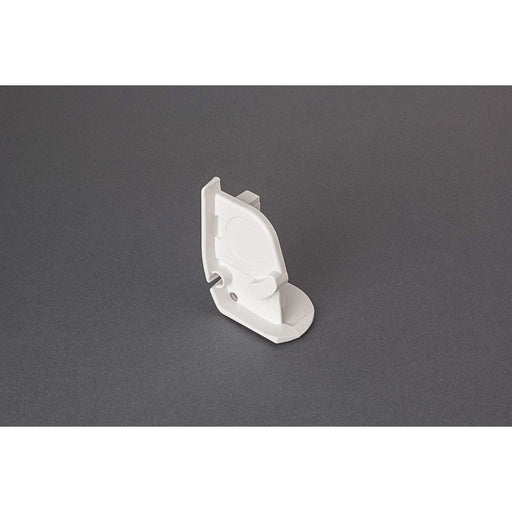 Fiamma F45i Right Hand Pelmet Awning End Cap in White 05139A01- UK Camping And Leisure