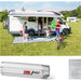 Fiamma F45S 425cm Awning Titanium Case Royal Grey Fabric Motorhome Caravan Fiamma - UK Camping And Leisure