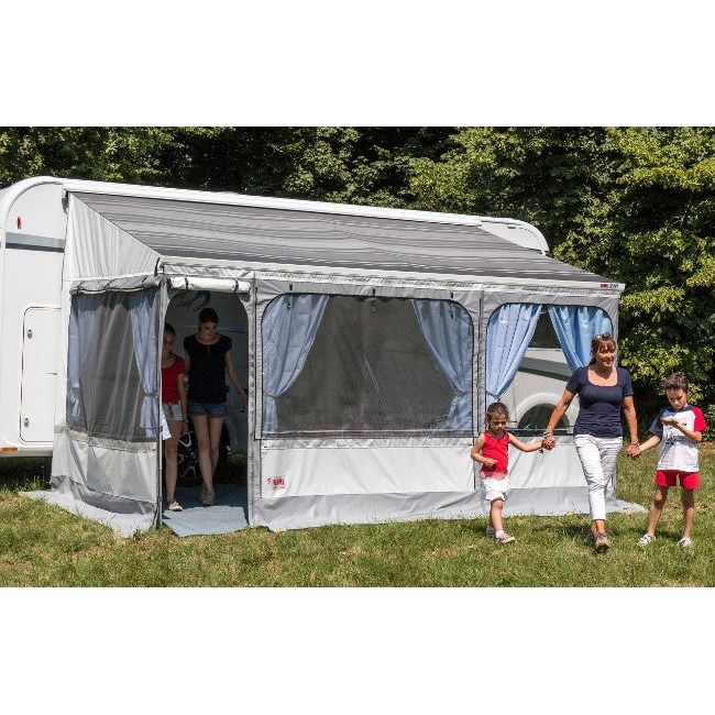 Fiamma Titanium F45S 450 Awning Royal Blue Fabric Fiamma - UK Camping And Leisure