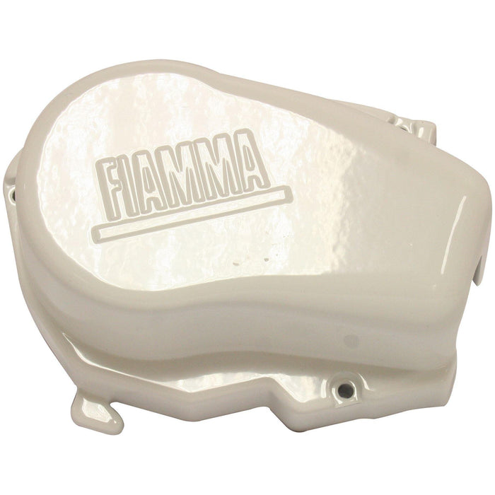 Fiamma F65 S Left Hand Awning End Cover in Polar White 98655-307 Replacement Fiamma - UK Camping And Leisure