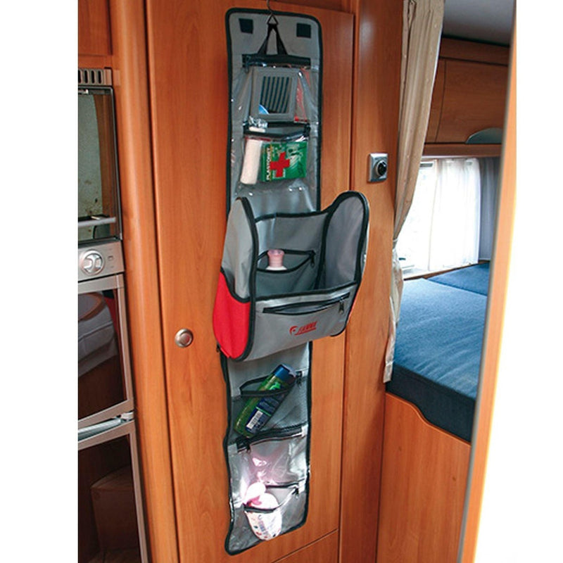 Fiamma Folding Compact Toiletry Bathroom Organiser Tidy Motorhome Caravan 06106-01- Fiamma - UK Camping And Leisure