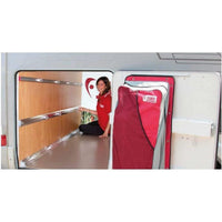 Fiamma Garage Storage Bars Premium 60 Wall Floor Fixings Caravan Motorhome Pair
