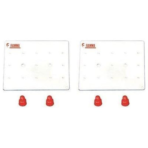 Fiamma Heavy Fixing Top Brackets Pair For Bike Rack Motorhome Fiamma - UK Camping And Leisure