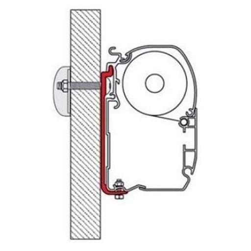 Fiamma Kit AS 120 Adaptor Brackets for F45 F70 Awning Motorhome Caravan Fiamma - UK Camping And Leisure