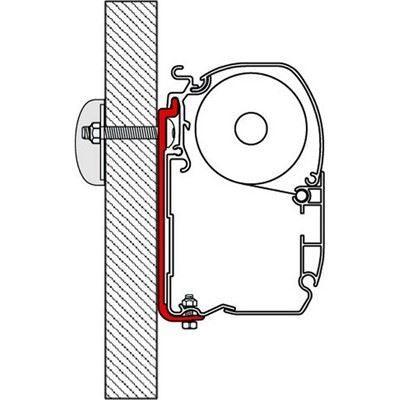 Fiamma Kit As 400L Adaptor Brackets For F45 F70 Awning Motorhome Caravan 98655-393 Fiamma - UK Camping And Leisure