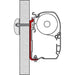 Fiamma Kit As 400L Adaptor Brackets For F45 F70 Awning Motorhome Caravan 98655-393 Fiamma - UK Camping And Leisure