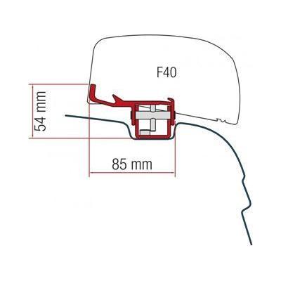 Fiamma Kit F40 VW T5 T6 UK Campervan Fixing Kit Awning Volkswagon Fiamma - UK Camping And Leisure