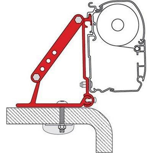 Fiamma Kit Roof Adapter Brackets for F45 F70 Awning Motorhome 98655-316 Fiamma - UK Camping And Leisure