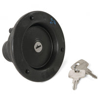 Fiamma Locking Water Filler Cap Complete Black Motorhome Caravan Retrofit 94715-005
