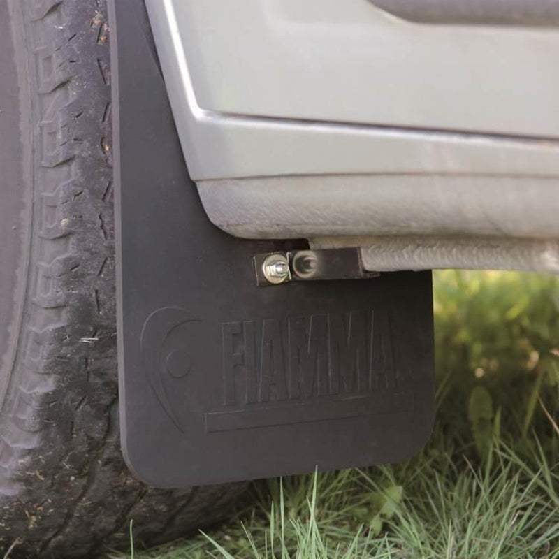 Fiamma Motorhome Front Mud Flaps Covers For Fiat Ducato After 2006 06606-01- Fiamma - UK Camping And Leisure