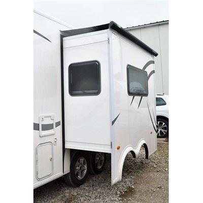 Fiamma Motorhome Slide Out 280 Awning Deep Black Case Royal Grey Fabric Fiamma - UK Camping And Leisure