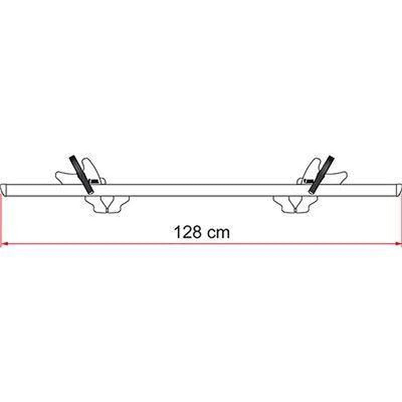 Fiamma New Style Rail Premium S for Cycle Carriers Carry Bike Extra Replacement Fiamma - UK Camping And Leisure