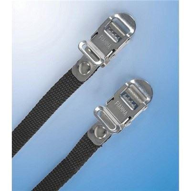 Fiamma Pair of Black Safety Sercuring Straps for Carry Bike Cycle Bicycle Rack Fiamma - UK Camping And Leisure