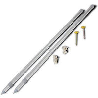 Fiamma Poles Kit Rear Cover Canopy Fiat Ducato Volkwagen T5 Campervan 06537-01-