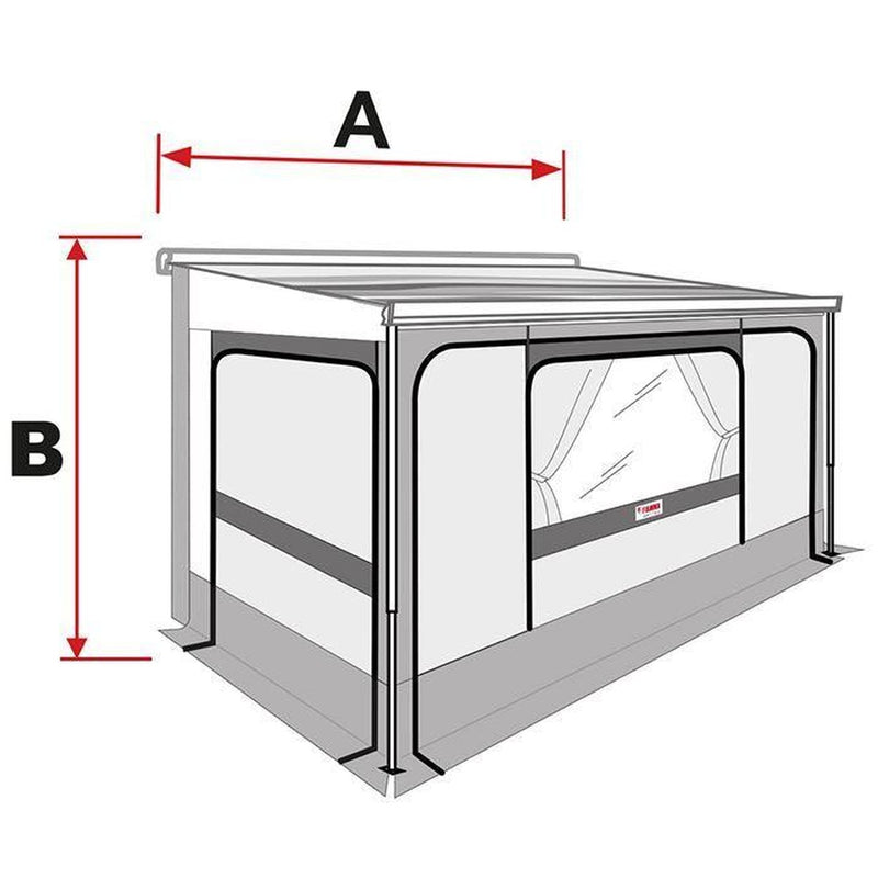 Fiamma Privacy Room Ultra Light 400 for F45s F45L F65s F65L Awnings 07350-03 Fiamma - UK Camping And Leisure