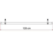 Fiamma Rail Quick Pro 128cm Black Extra Bike Cycle Rail for Carry Bike Pro Fiamma - UK Camping And Leisure