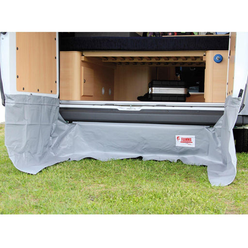 Fiamma Rear Door Skirting For Fiat Ducato Camper Van Skirt Wind Rain Protection 06469-01- - UK Camping And Leisure