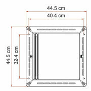 Fiamma Rollo Vent Kit 40 Rooflight Roller Blind Motorhome Caravan Campervan 06310-02- Fiamma - UK Camping And Leisure