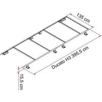 Fiamma Roof Rail for Ducato H3 High Roof L3 L4 Length Motorhome 05808-03