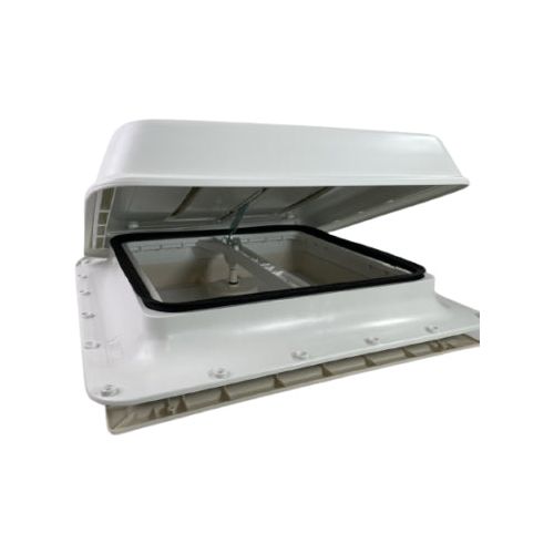 Fiamma Roof Vent White Sky Light 400 X 400mm Flynet Caravan Motorhome 04328B01 04328B01- - UK Camping And Leisure