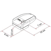 Fiamma Safe Door Frame White Security Lock Caravan Motorhome 08022-01- Fiamma - UK Camping And Leisure