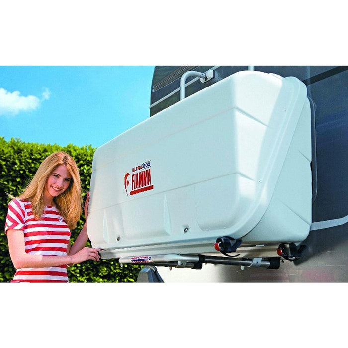 Motorhome Rear Storage Box Fiamma Ultra Box 360 Rear Mount Storage Caravan Motorhome Carry Bike ...