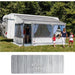 Fiamma Zip Top Awning Only 400 Royal Grey Fabric Motorhome Caravan 06531-01R UK Camping And Leisure