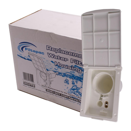 Filtapac FL105W White Filter Housing Only Carver/Truma Crystal2 Motorhome Caravan Filtapac - UK Camping And Leisure