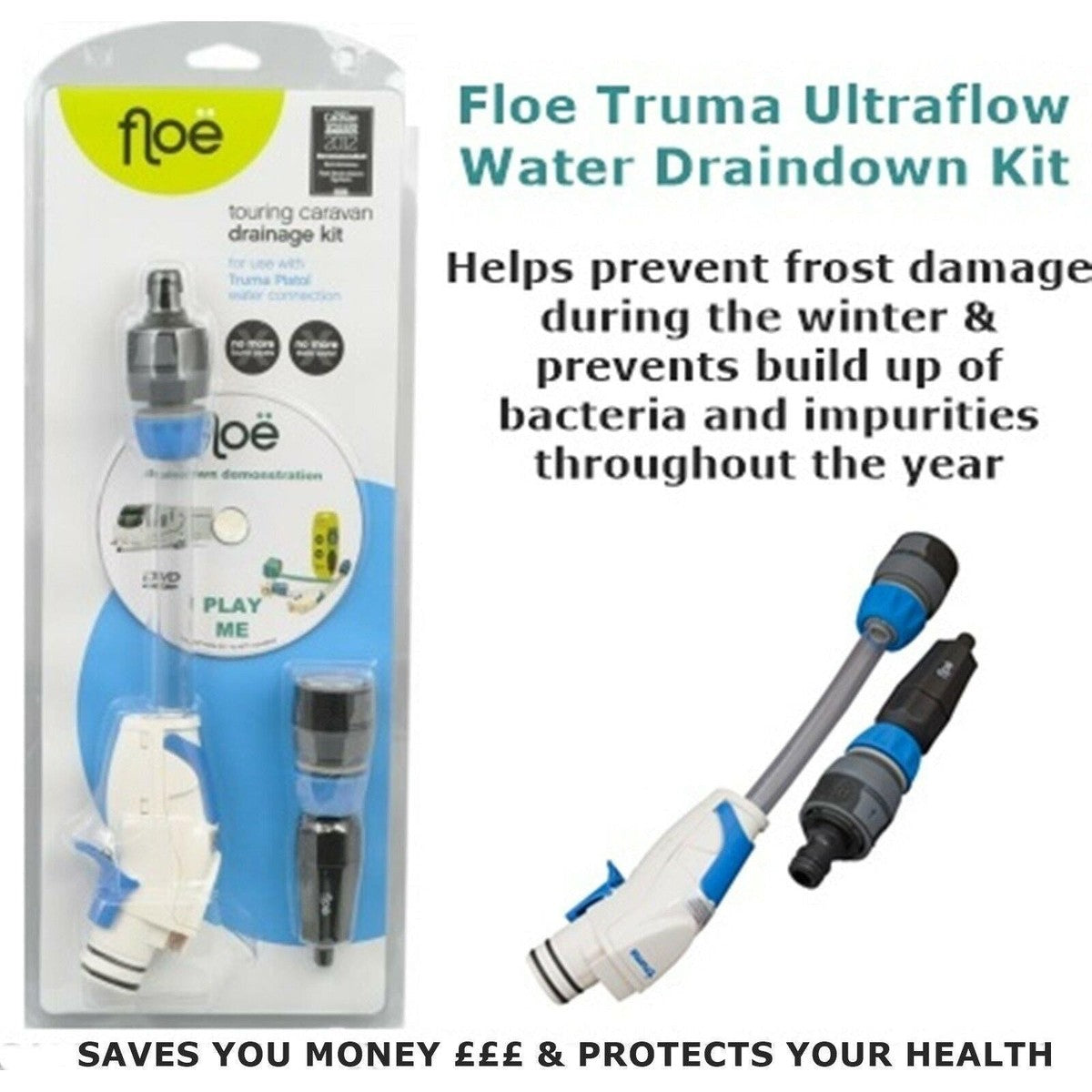 Floë / Floe Apt0103 Truma Ultraflow Pistol Drainage Kit - Caravan / Motorhome Floe - UK Camping And Leisure