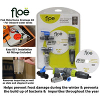 Floe Motorhome Caravan Draindown Kit - For Inboard Water Tanks