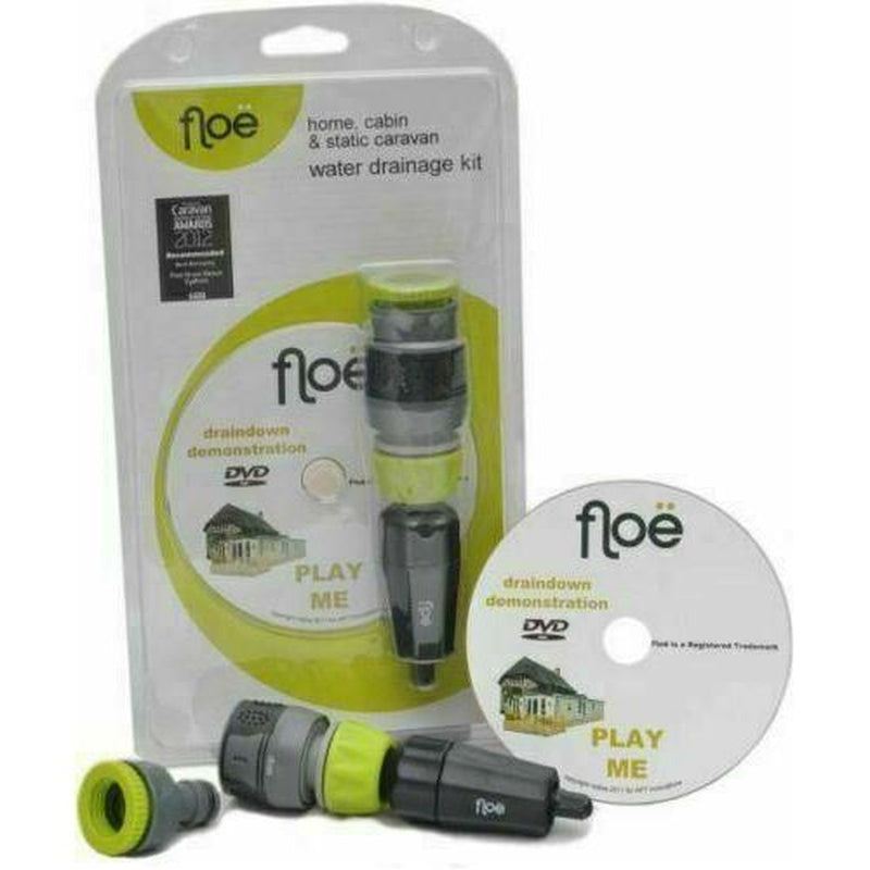 Floe Static Draindown Caravan / Chalet Floë Draindown Kit And Dvd - Apt1101 Floe - UK Camping And Leisure