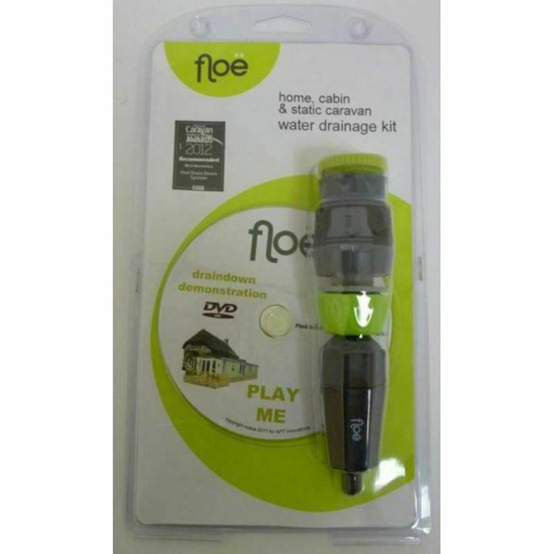 Floe Static Draindown Caravan / Chalet Floë Draindown Kit And Dvd - Apt1101 Floe - UK Camping And Leisure