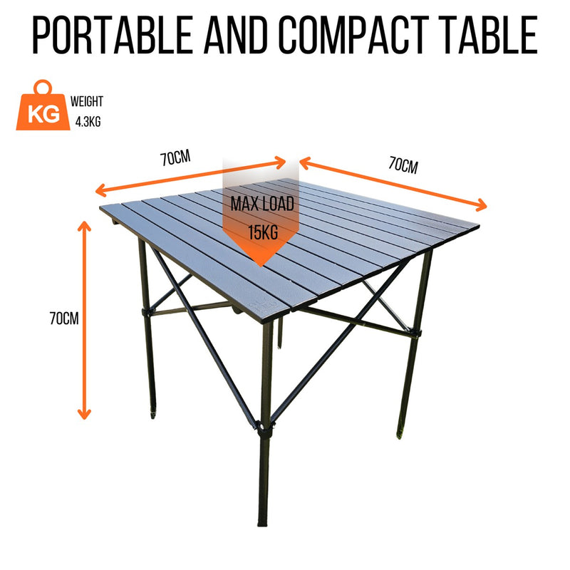Olpro Foldable Alloy Camp Table Olpro - UK Camping And Leisure