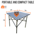 Olpro Foldable Alloy Camp Table Olpro - UK Camping And Leisure