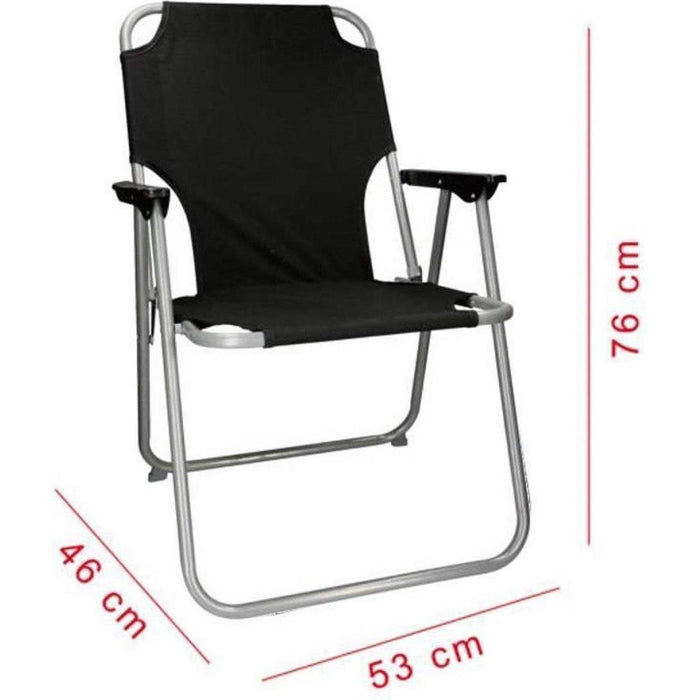 Folding Camping Chairs Picnic Fishing Deck Chair Beach Outdoor Seat Garden  Patio — UK Camping And Leisure